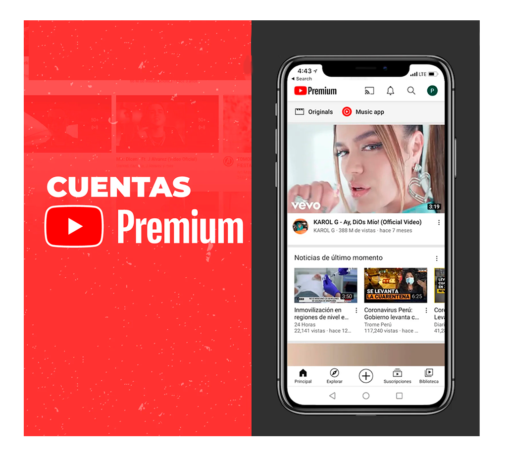 YOUTUBE PREMIUM + MUSIC