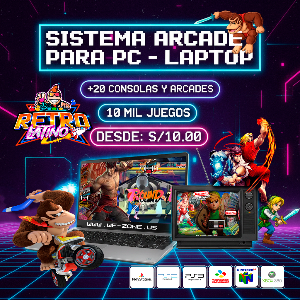 Sistema™ RetroLatam® Pc windows