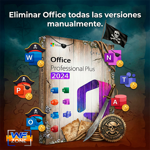 Eliminar licencias de Office manualmente