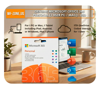 Microsoft Office 365 Personal (1 User PC)