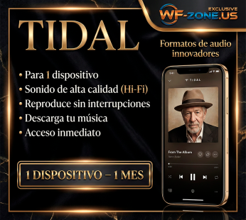 TIDAL HI FI PLUS