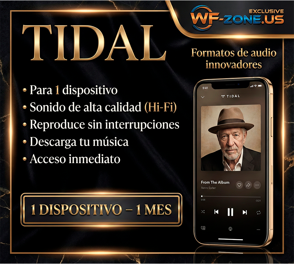 TIDAL HI FI PLUS