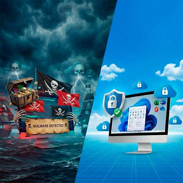Software Original vs Pirata: Seguridad, Rendimiento y Uso Responsable pirates