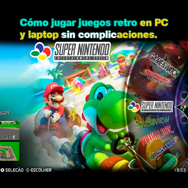 Cómo jugar juegos retro en PC y laptop sin complicaciones.